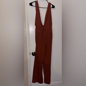 Dollhouse Terracotta Jumpsuit
